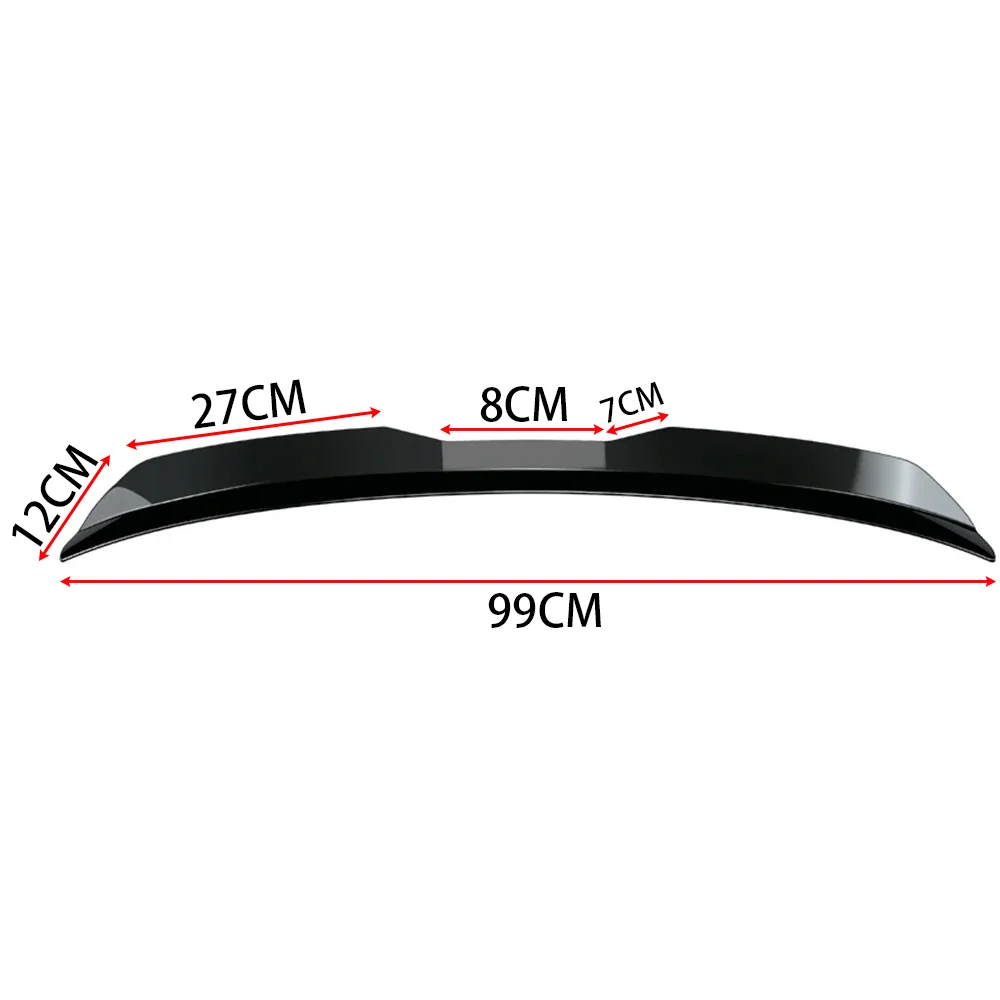 Car Rear Roof Spoiler Lip Extension Rear Trunk Spoiler Lip Wing For BMW 3 Series E91 M-PACK FACELIFT 2008 2009 2010 2011