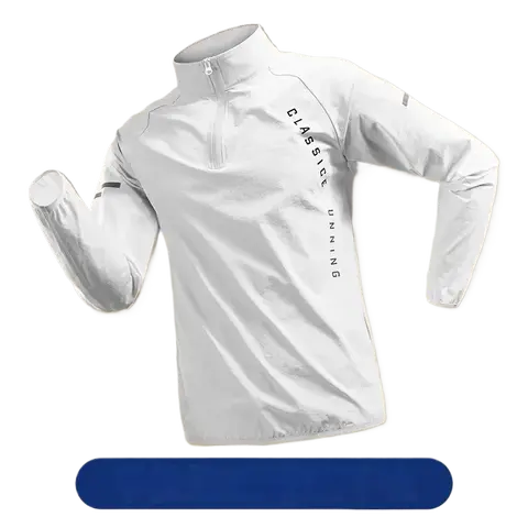 Men Running Jackets Gym Zipper Hooded Sport Jacke Jogging Training Fitness Sweatshirt Casual Running Sportswear
