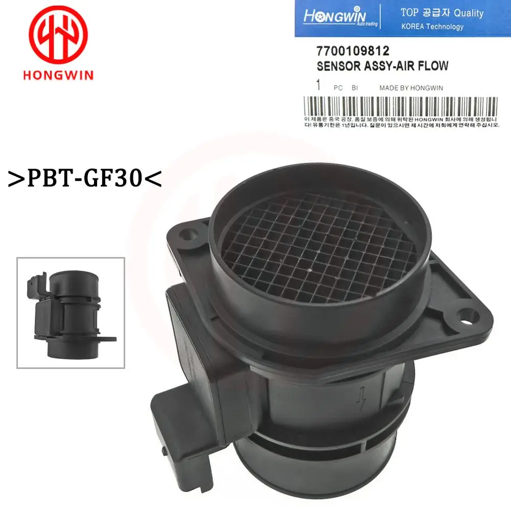

New Mass Air Flow Sensor MAF For Mitsubishi Carisma Space Nissan Primastar Opel Vivaro Renault Megane Scenic 7700109812 5WK9620Z