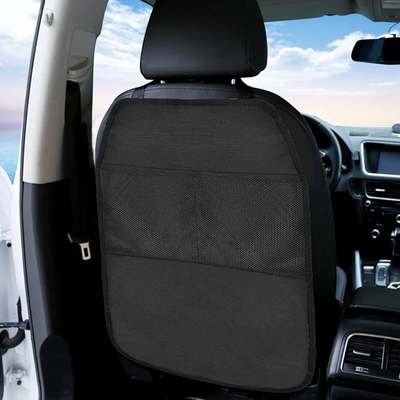 مقعد السيارة الخلفي حامي غطاء للأطفال أطفال طفل مكافحة الطين الأوساخ غطاء مقعد السيارات مكافحة ركلة حصيرة وسادة غطاء مقعد اكسسوارات السيارات