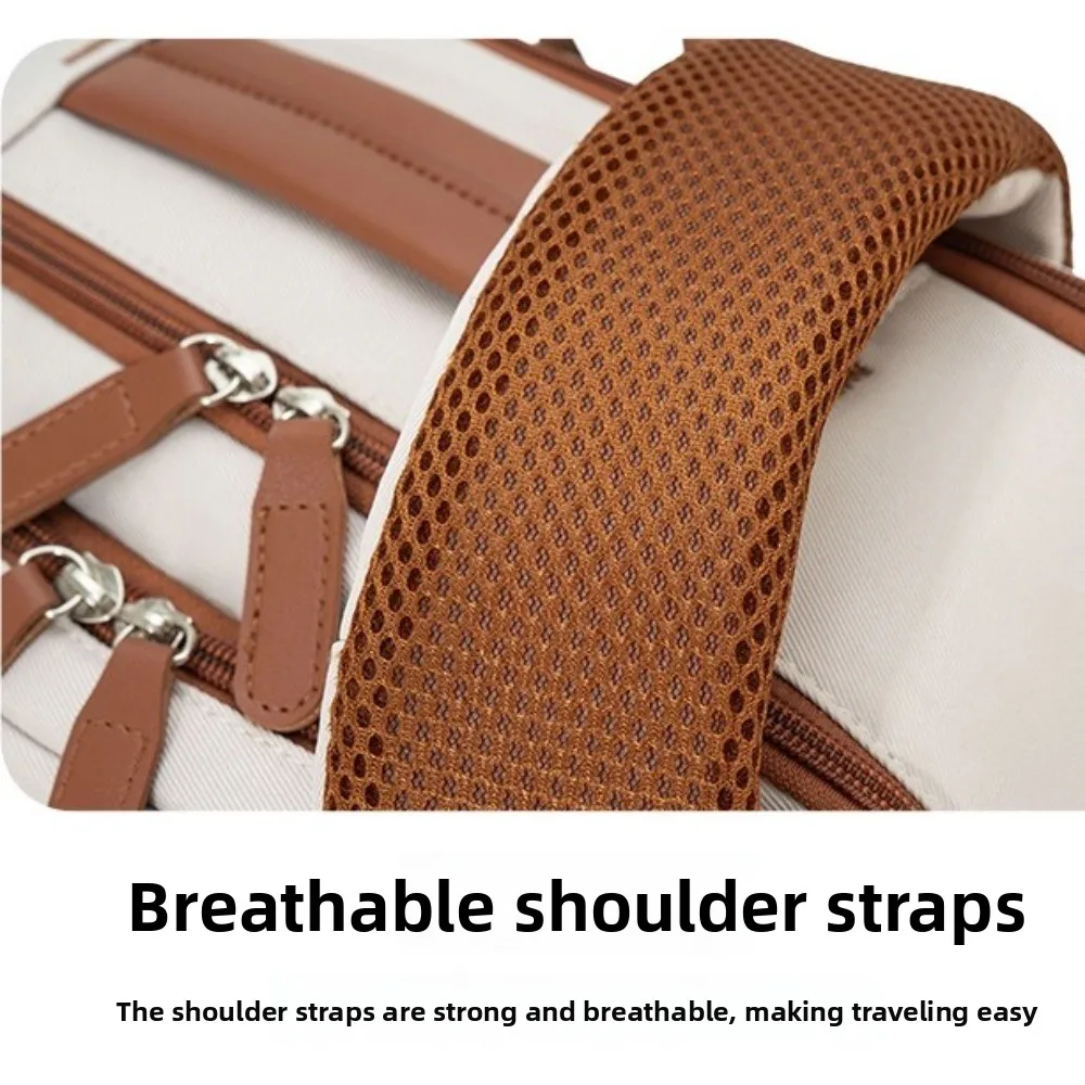 Multi-Layer Travel Backpack Extendable Waterproof Luggage Bagpack Multi-functional Large Capacity Computer Bag Outdoor Travel