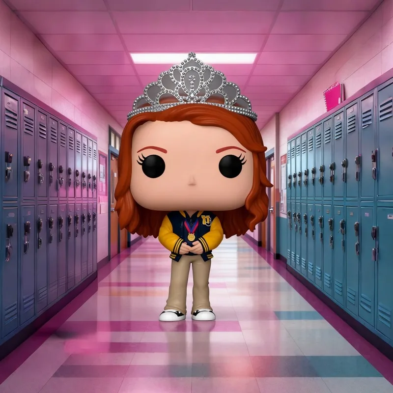 طبعة أصلية FUNKO POP 《الفتيات الصغيرات: كادي هيرون وريجينا جورج》 نموذج زينة لسطح المكتب ألعاب نموذج قابل للجمع