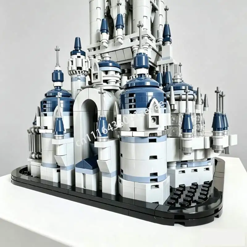 1533PCS Medieval Fantasy Royal Castle Moc Model Custom Puzzle Diy Creative Assembly Popular Collection Display Building Blocks