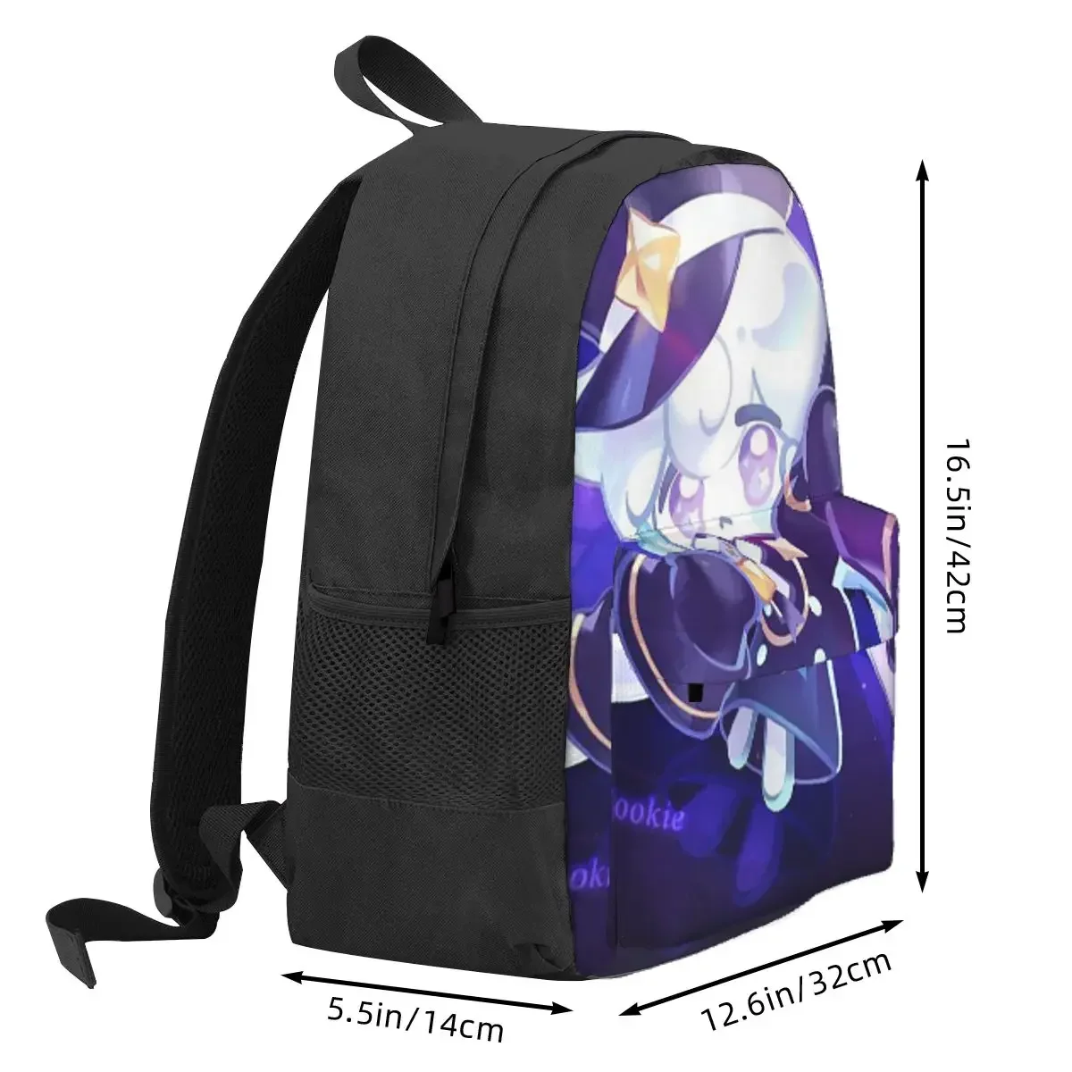 Milky Way Cookie Run Kingdom Game Backpack Daypack Large Capacity Boys Girls BookBag School Bag Shoulder Bags for Men Women