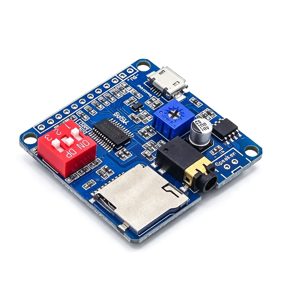 Voice Playback Module MP3 Player IO Triggers Playback Serial Port Control To Play DY-SV5W/DY-SV8F