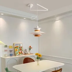 Rocker Arm Pendant Lamps Dining Table Hanging Light Swing Arm Suspended Ceiling Lights Kitchen Island Bar E27 Illuminaire