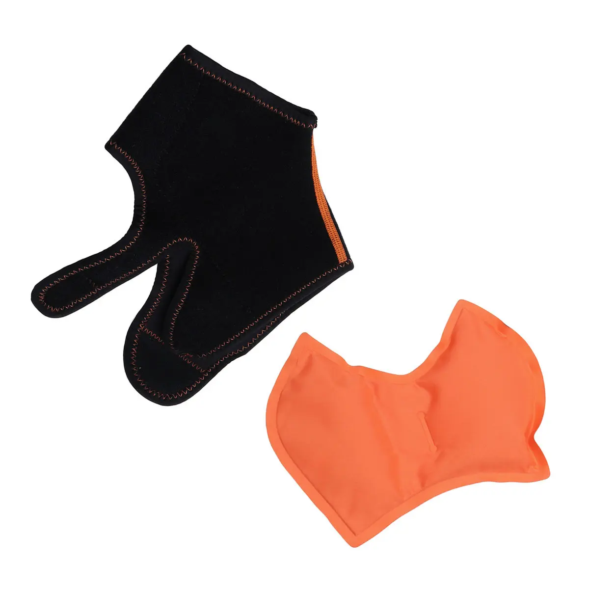 

Черный гелевый компресс для голеностопа: горячая/холодная терапия для облегчения боли при спортивных травмах, разрывах ахиллова сухожилия, воспалении подошвенного фасции