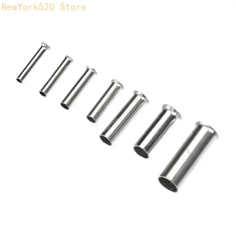 Wire Crimping set 600pcs Ferrule Crimp Cord Pin End Terminals Connectors Crimp Terminals Butt Connectors with Storage N84C