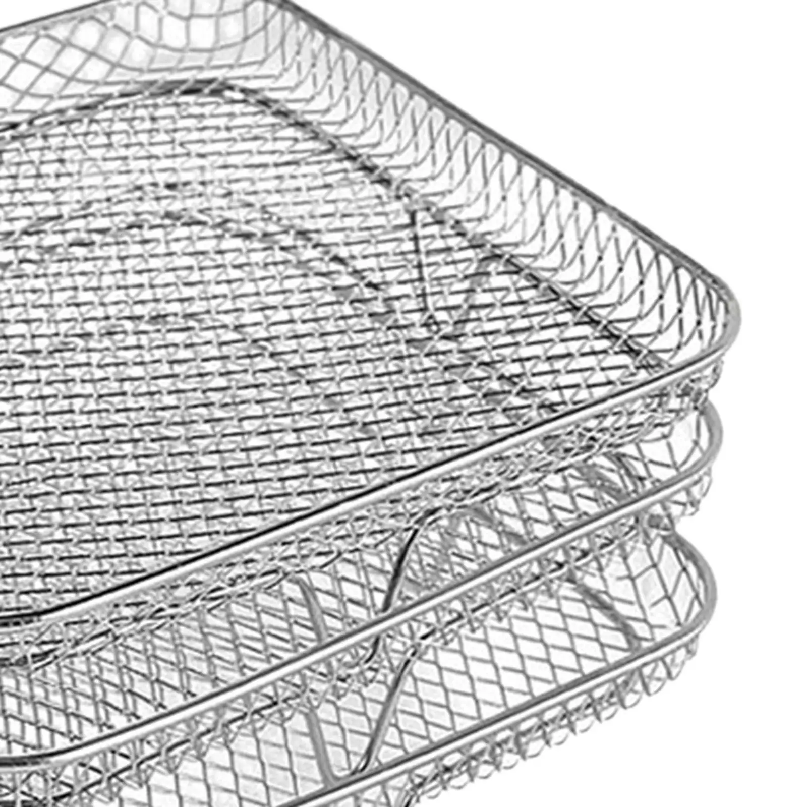 가정용 오븐 로스팅용 스테인레스 스틸 3단 에어프라이어 랙 스팀 랙