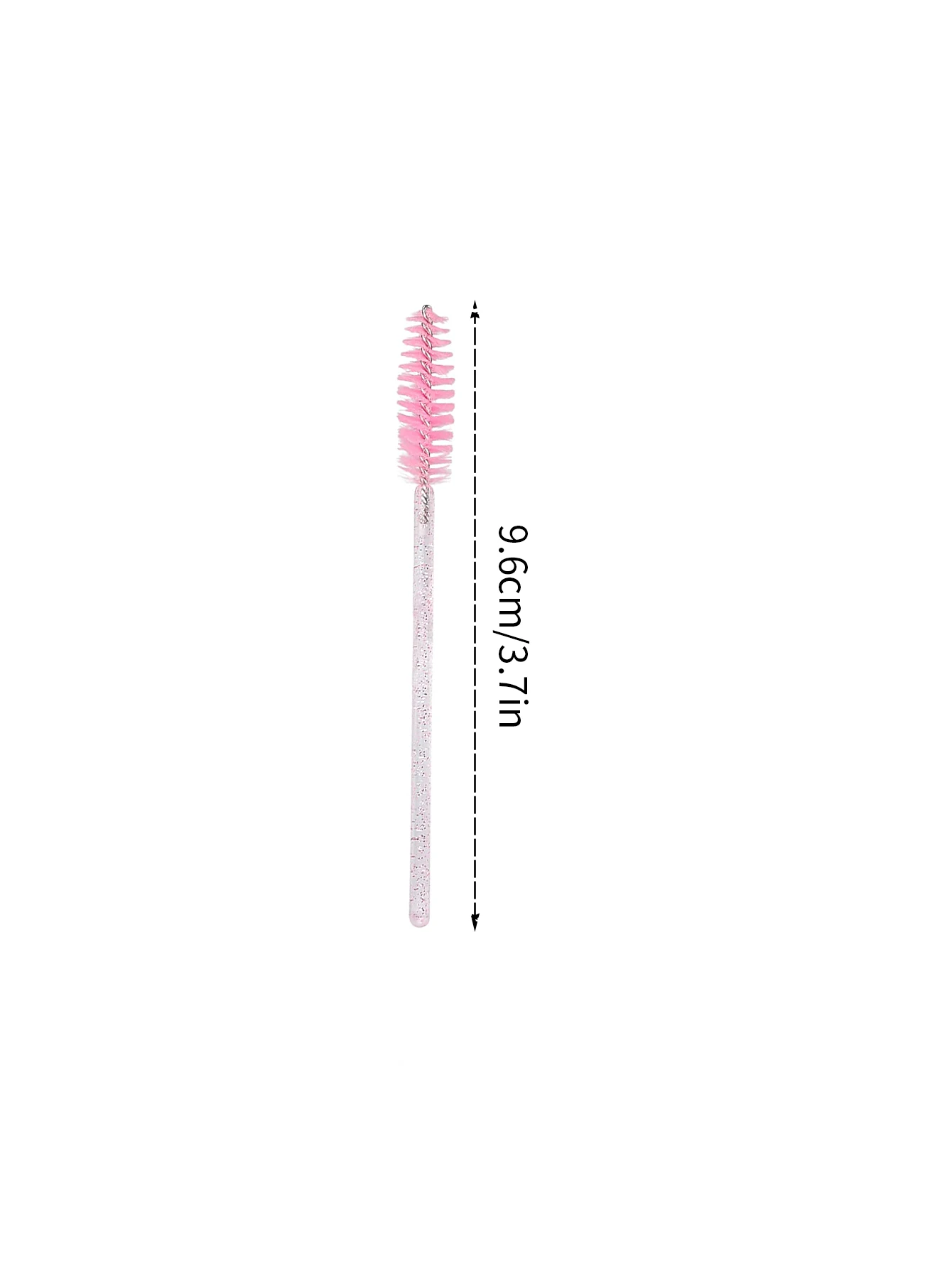 50PCS mixed-color mascara brush, eyebrow brush, spiral brush, portable eyelash extension, eye makeup brush, beauty tools