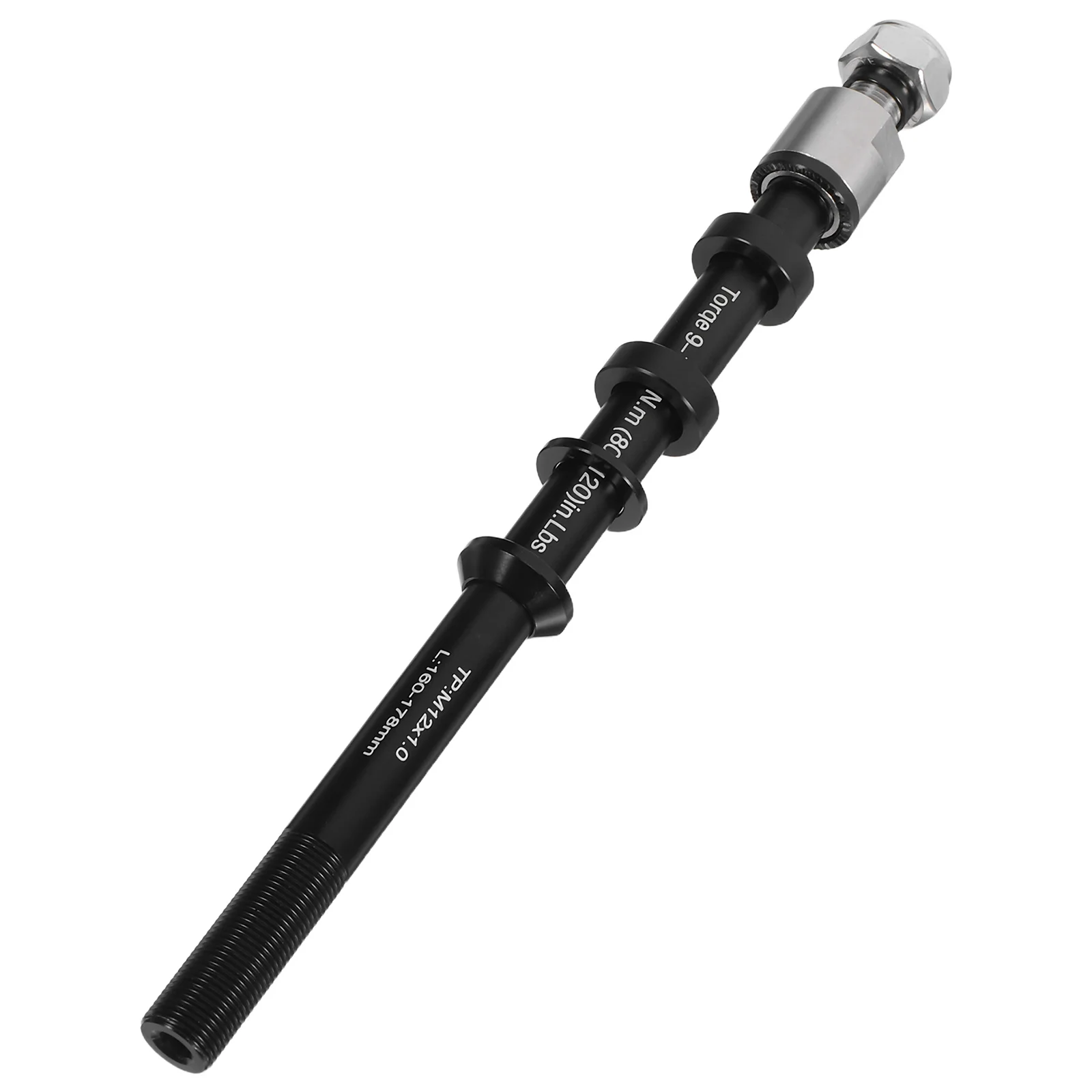 

1Set Bike Trailer Axle Hollow Shaft Black Quick Release Front Rear Axle Skewer Durable Bike Trainer Accessory Bicycle Hub Parts