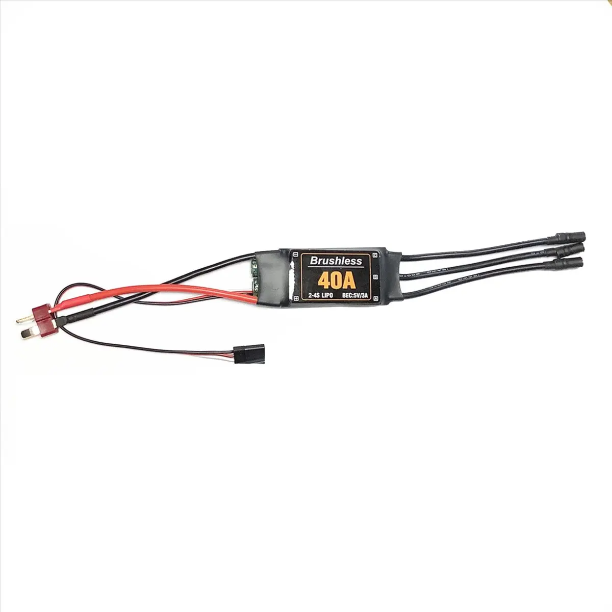 A72Z 2-4S 40A Brushless ESC Drone Airplanes Parts Speed Controller Motor T Plug for RC FPV Quadcopter Helicopter