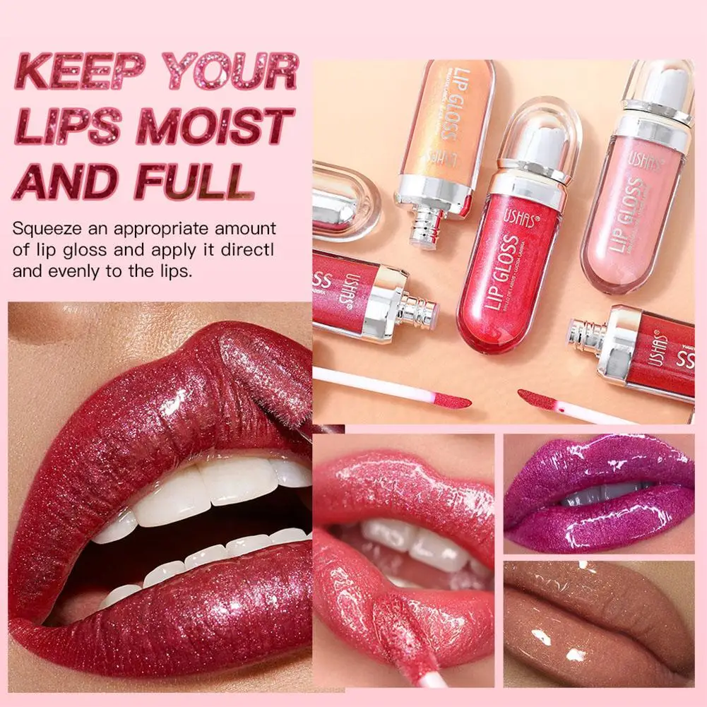 Gloss Bomb Universal Lip Luminizer 12 Colors Non-Sticky Moisturizing Lip Gloss Plumping And Long-Lasting Glitter Liquid Lipstick