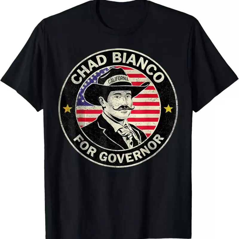 

Hot Item Bianco For Governor T Shirt Fan Full Size S 4Xl