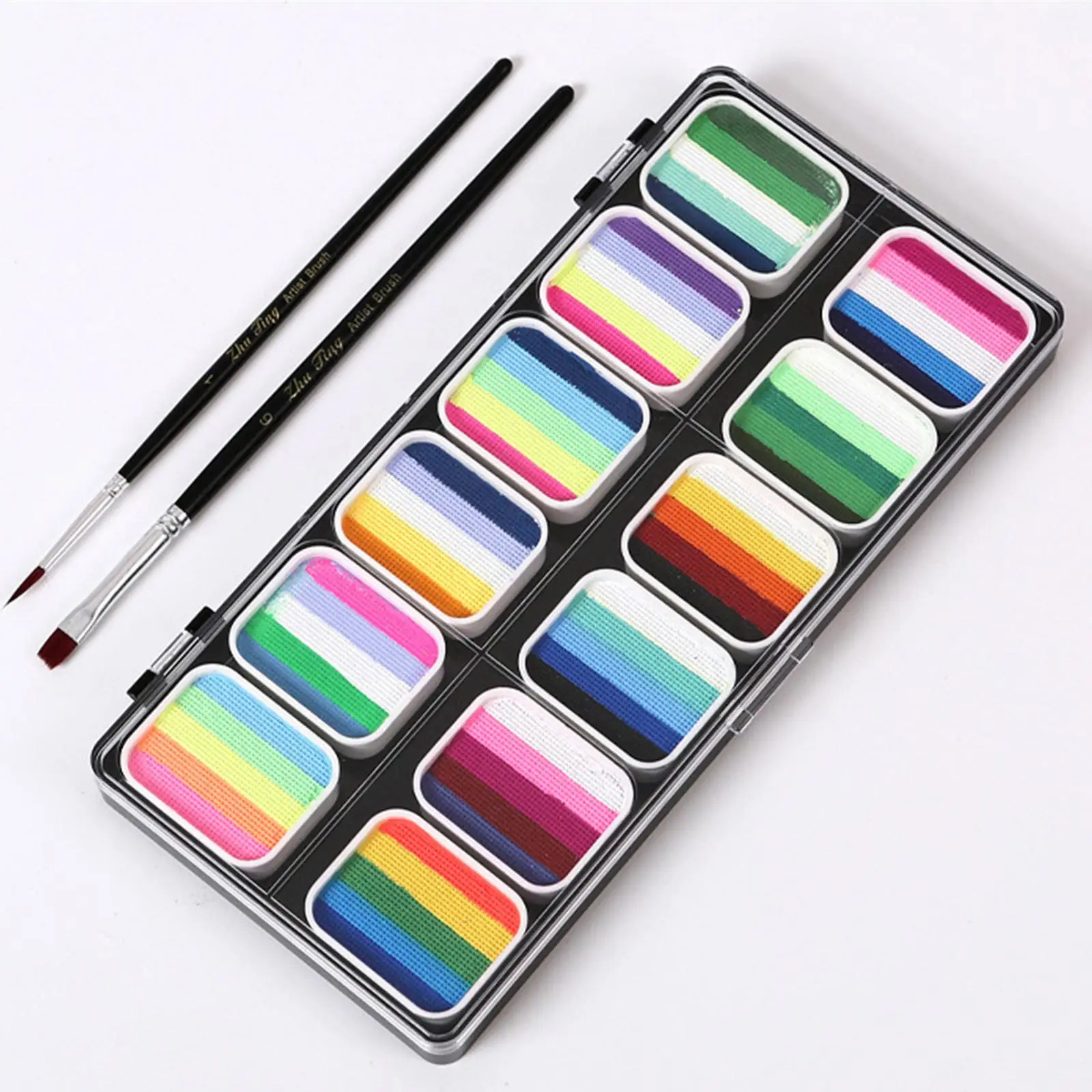 Face Body Paint Set Face Paint Pigment for Cosplay Festival Fancy Dress