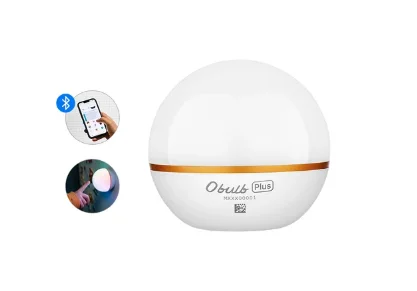 Olight Obulb Plus Rechargeable ORB LED Ambient Light w/App Control, 300Lumens