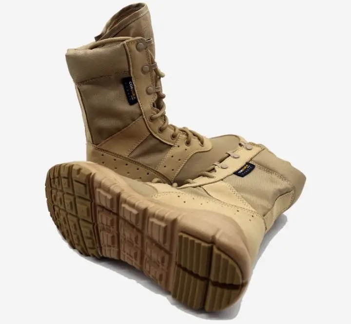 Impermeável Lace Up Tactical Boot masculino, sapatos de trabalho, SFB Light, moda malha, motocicleta, tornozelo