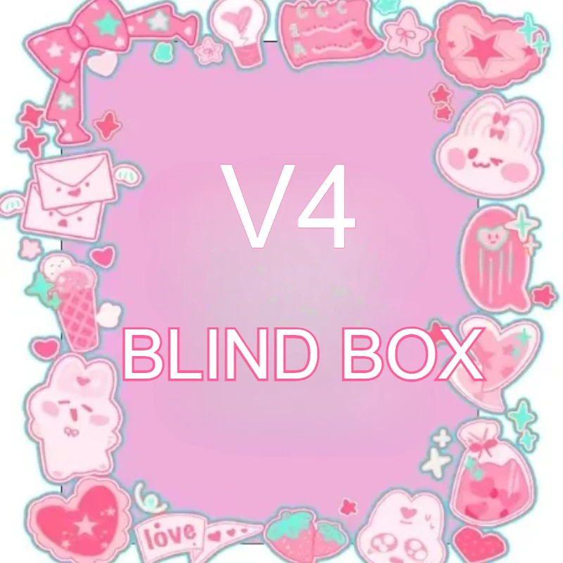 

Новинка 2024 года, V4 MINI, хит продаж, аниме, слепая коробка, игрушка-сюрприз, плюшевый брелок, коллекционный подарок для детей, подростков, взрослых, рождественские украшения