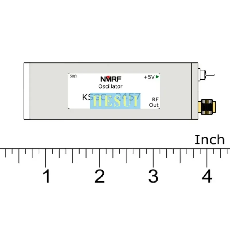 

2.4GHz active crystal oscillator, 2457.6MHz high precision fixed frequency signal source, signal generator Module