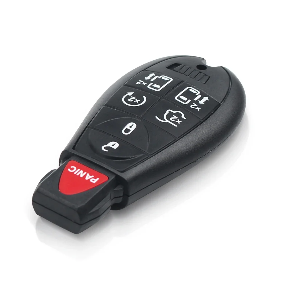 KEYYOU 7 6 + 1 Tasten Auto Fernbedienung Schlüssel M3N5WY783X IYZ-C01C Fob 433 Mhz Für Dodge Caravan Chrysler Town & Country Jeep