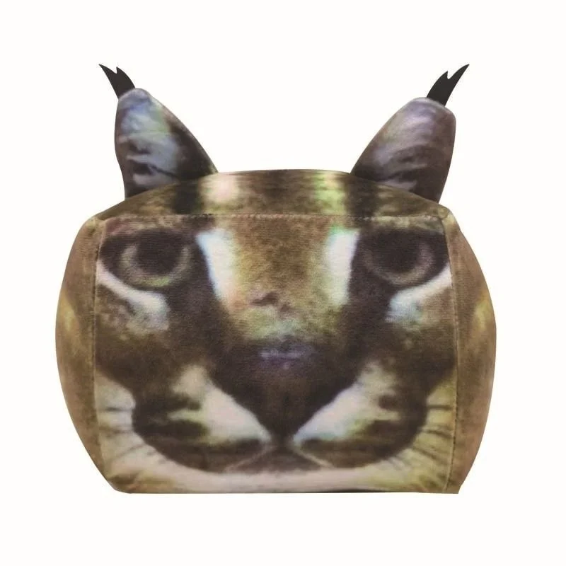 

2026 HOT 19CM Raise a Floppa Plush Toy Hot Selling Square Cat Stuffed Animal Simulation Doll Kids Gift New Arrival