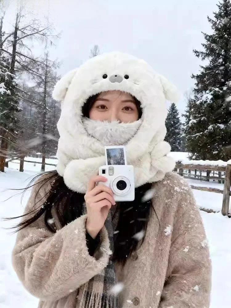 ensemble-bonnet-et-echarpe-chauds-en-fourrure-pour-femme-protection-auditive-pour-le-cyclisme-hivernal-design-integre-couvre-chef-en-peluche-mignon