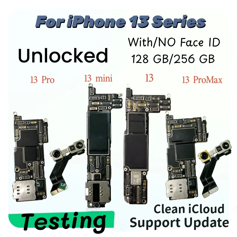 完全に動作するロック解除済みのメインボード iPhone 13 Pro Max