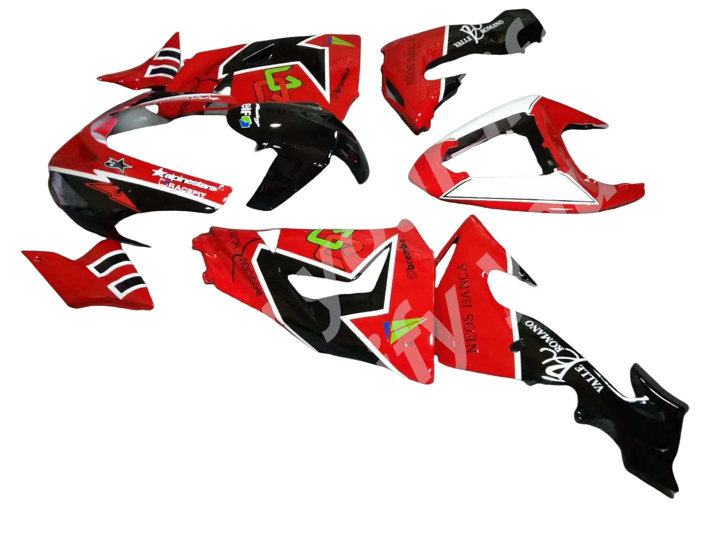 New ABS Plastic Shell Motorcycle Fairing kit Fit For kawasaki Ninja ZX10R 2006 2007 06 07 10R ZX-10R zx-10 red black bodywork