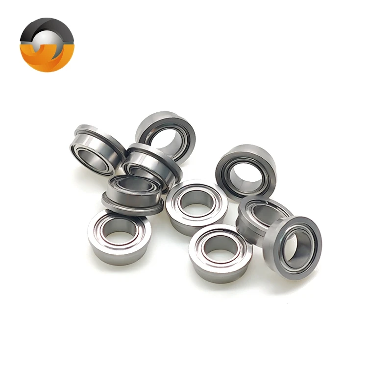 10PCS FR156ZZ 4.762x7.938x3.175 mm Flange Bearing ABEC-7 Inch Flanged FR156 Z ZZ DDRIF-5632ZZ Ball Bearings