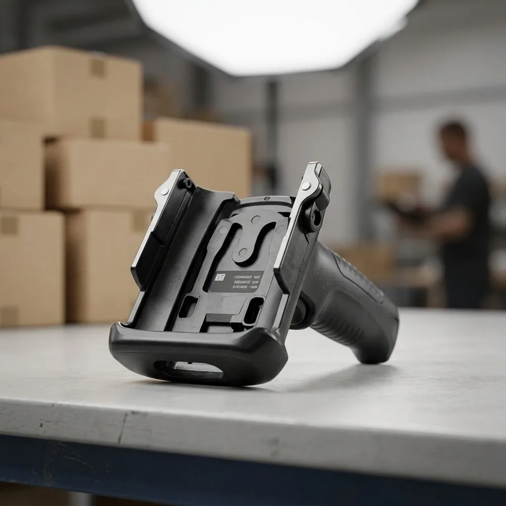 Trigger-Enabled Handle for Honeywell CT40 CT45 CT47 CT45XP Handheld Scanners Designed for Warehouse and Logistics Use