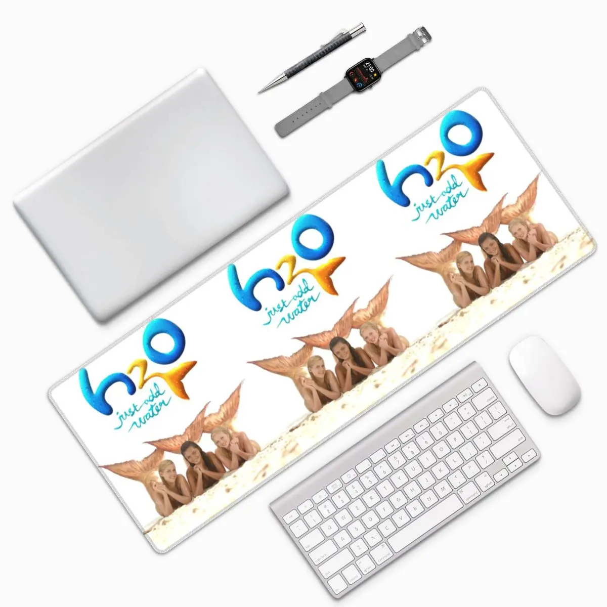 Cartoon Anime H2O Just Add Water Large Mouse Pad Computer Keyboard Mouse Mat Gamer PC Laptop Desk Mat Table Mats