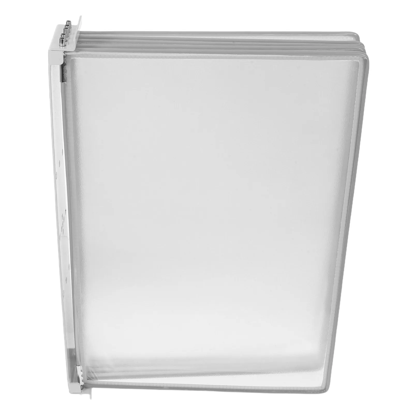 Wall-Mounted File Organizer 5-Page Flip A4 Document Holder for Office Classroom Public Spaces File Display Rack