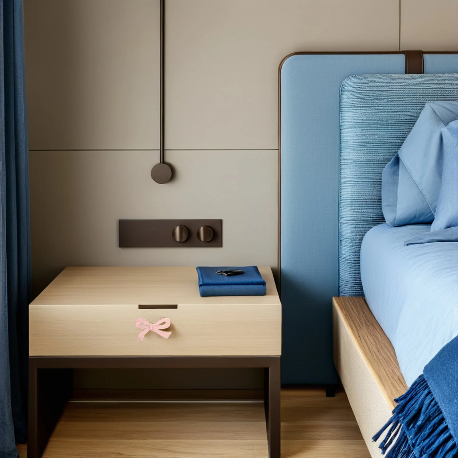 

2Pcs Metal Bow Drawer Pulls Vintage Decorative Knobs for Dresser Wardrobe Bathroom Cabinets Home Decor Bow Knobs for Dresser