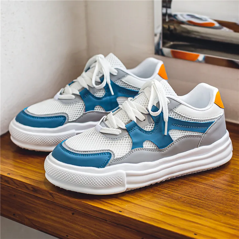 

Men's Causal Low Top Breathable Lightweight Non-Slip Sneakers Comfort Fit Walking Shoes for Male