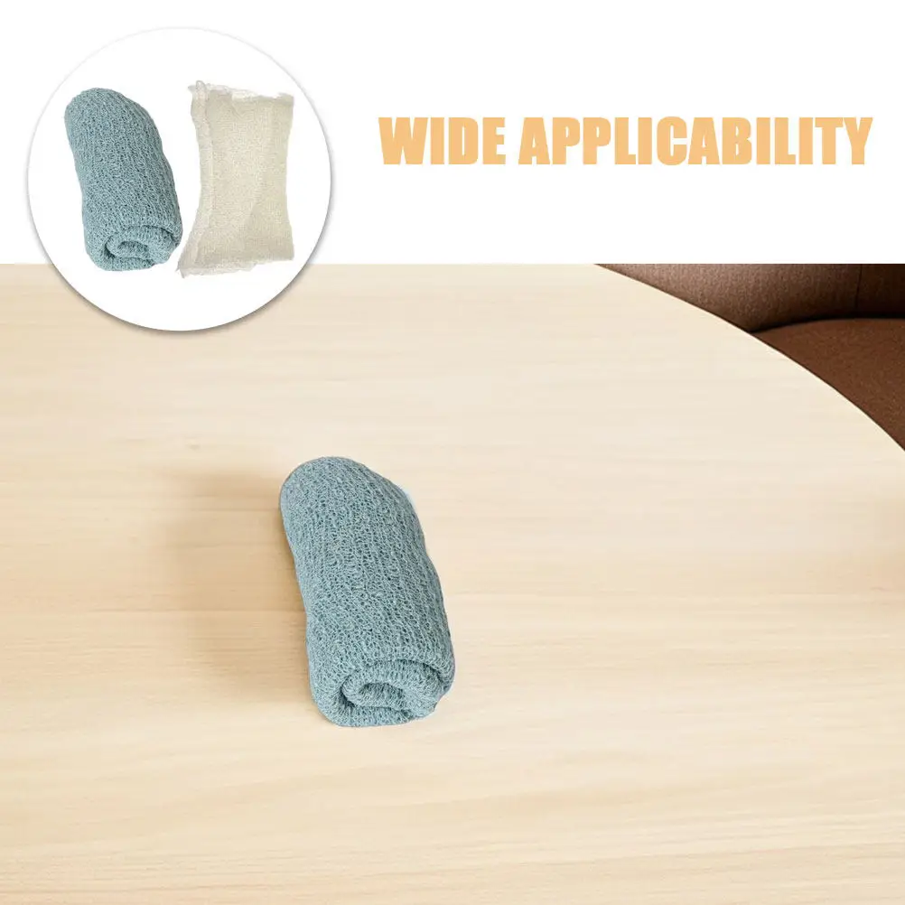 2Pcs Newborn Swaddle Photography Wrap Soft Elastic Breathable Fabric for Baby Photo Props Studio Outdoor Sessions Unisex Infant