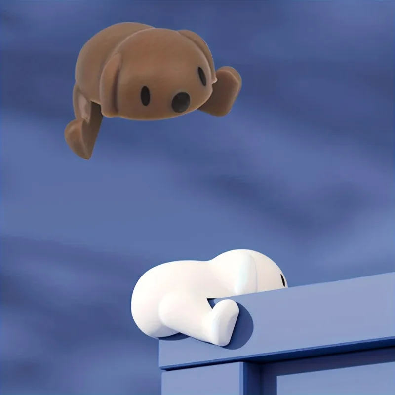 Baby Cartoon Safety Puppy Table Corner Guard Protector Soft Silicone Anticollision Protection Edge Cover Furniture Kids Security