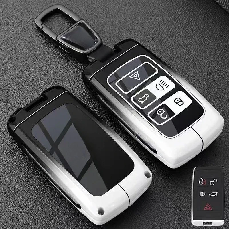 Zinc Alloy Car Key Case Cover Shell Protector Fob Holder for Jaguar XEL XFL E-PACE F-PACE F-TYPE XF XE XJL I-PACE Accessories - view 3