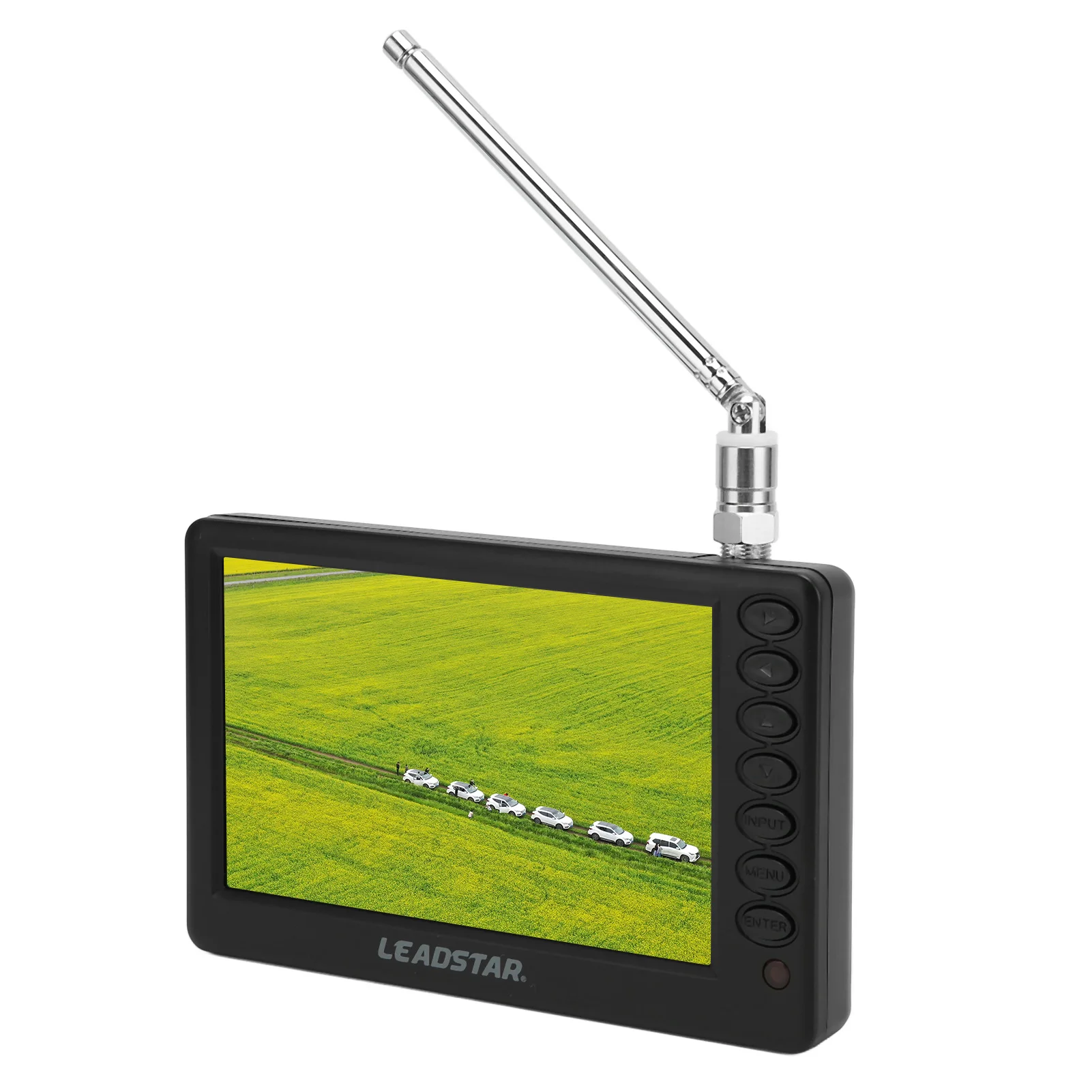 LEADSTAR D5 Portable Digital TV 5 Inch 1920 x 1280 HD Digital Television Video Player 1500mAh Rechargeable for Car Outdoor