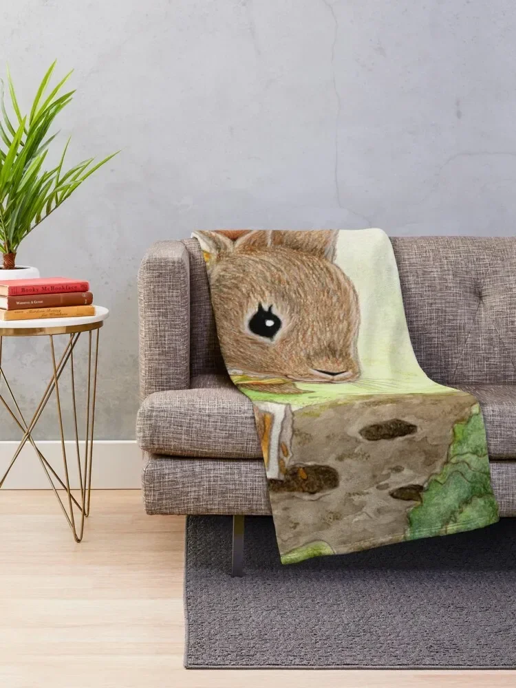 Garden Bun Lesson Throw Blanket decorative Softest Blankets