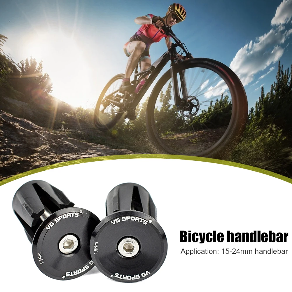 VG Sports Seatpost Mount Ring Bike Accessories 2x Cycling Bicycle Grip Bar Plug Caps MTB Road Bike Handlebar Stopper