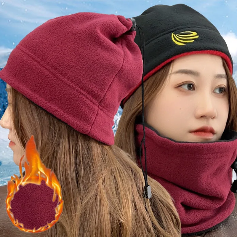 Winter Thicken Warm Scarf Women Men Plush Soft Comfortable Scarf Outdoor Solid Color Windproof Scarves Fashion Accessories Gifts