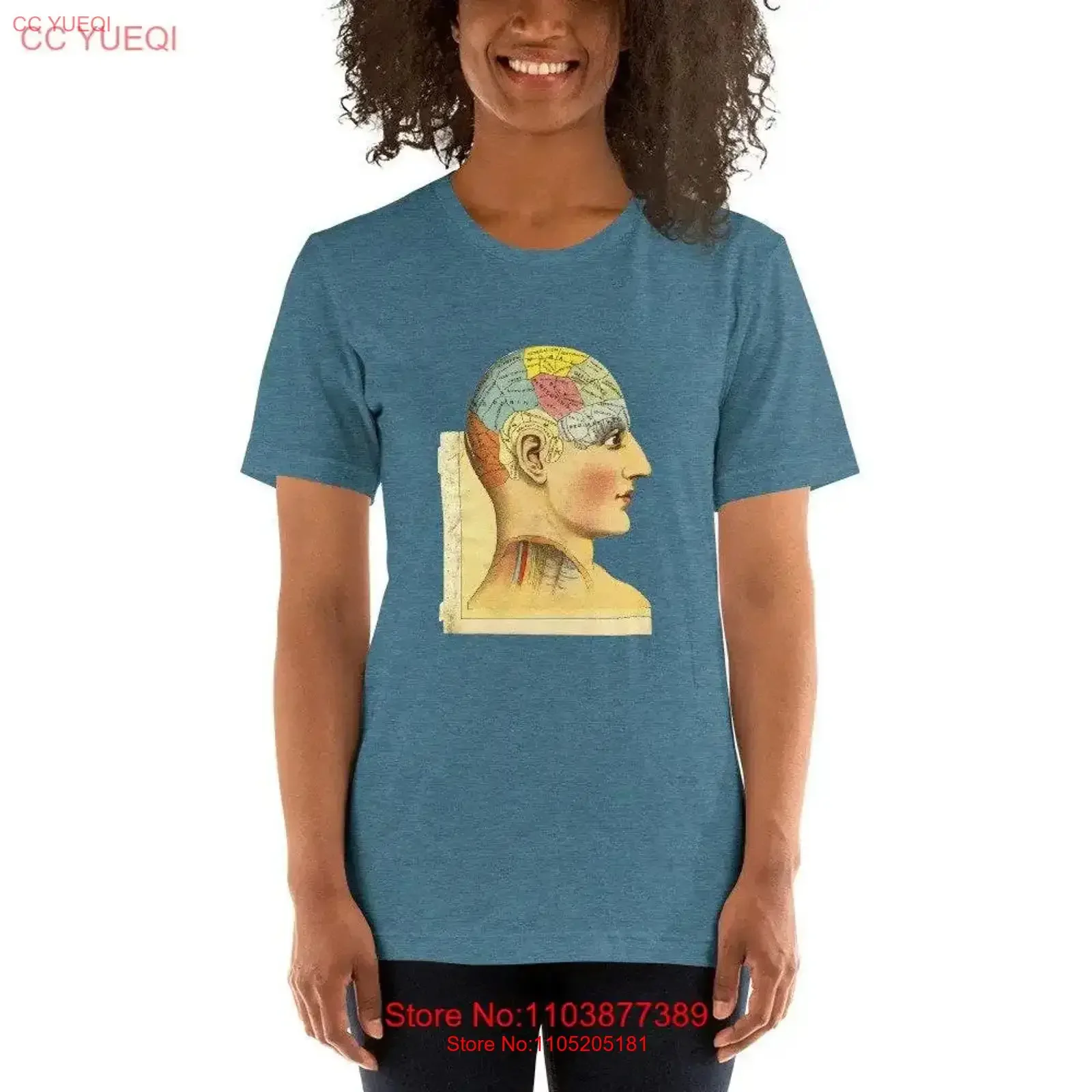 Vintage Medical Illustration T Shirt Soft Comfortable Relaxed Fit 100 Cotton vintage Washed Stretched Unisex Slightly Casual