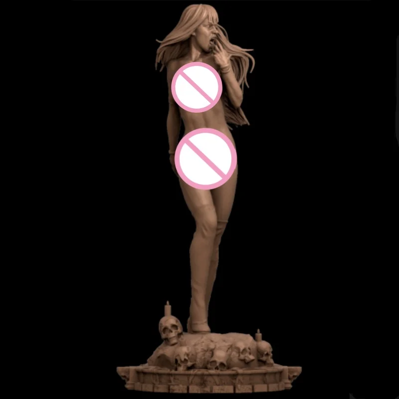 

Vampirella NSFW Full Resin Figure Model Kit 1/24 Scale Assemble Miniature Unassembled Unpainted Diorama Toys