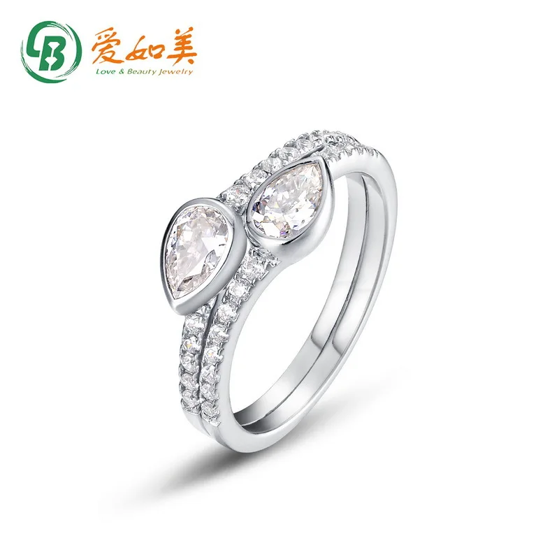 

Fashionable and Minimalist Moissanite Diamond Layered Ring 18K Gold PT950 Platinum Silver Plated 7-layer Gold Moissanite Ring