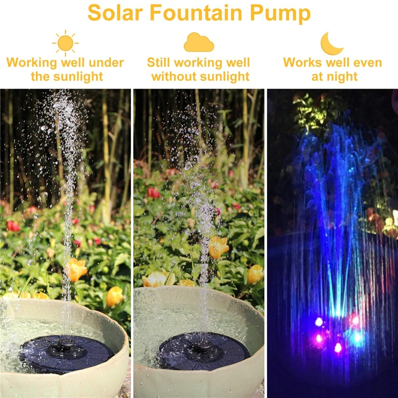 6 LED solar pool lights, IP67  - Pool Light Solar Rechargeable recension och pris