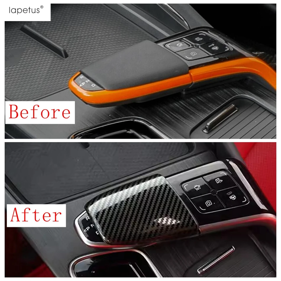 

Car Transmission Gear Shift Knob Head Decoration Stickers Cover Trim ABS Accessories Interior For CHANGAN UNI-T UNIT 2020 - 2024