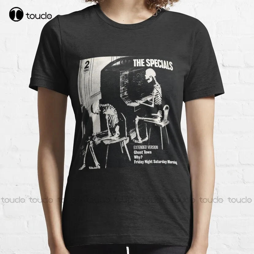 The Specials (Ghost Town) Classic T-Shirt Shirts For Men Big And Tall Custom Aldult Teen Unisex Digital Printing Tee Shirt