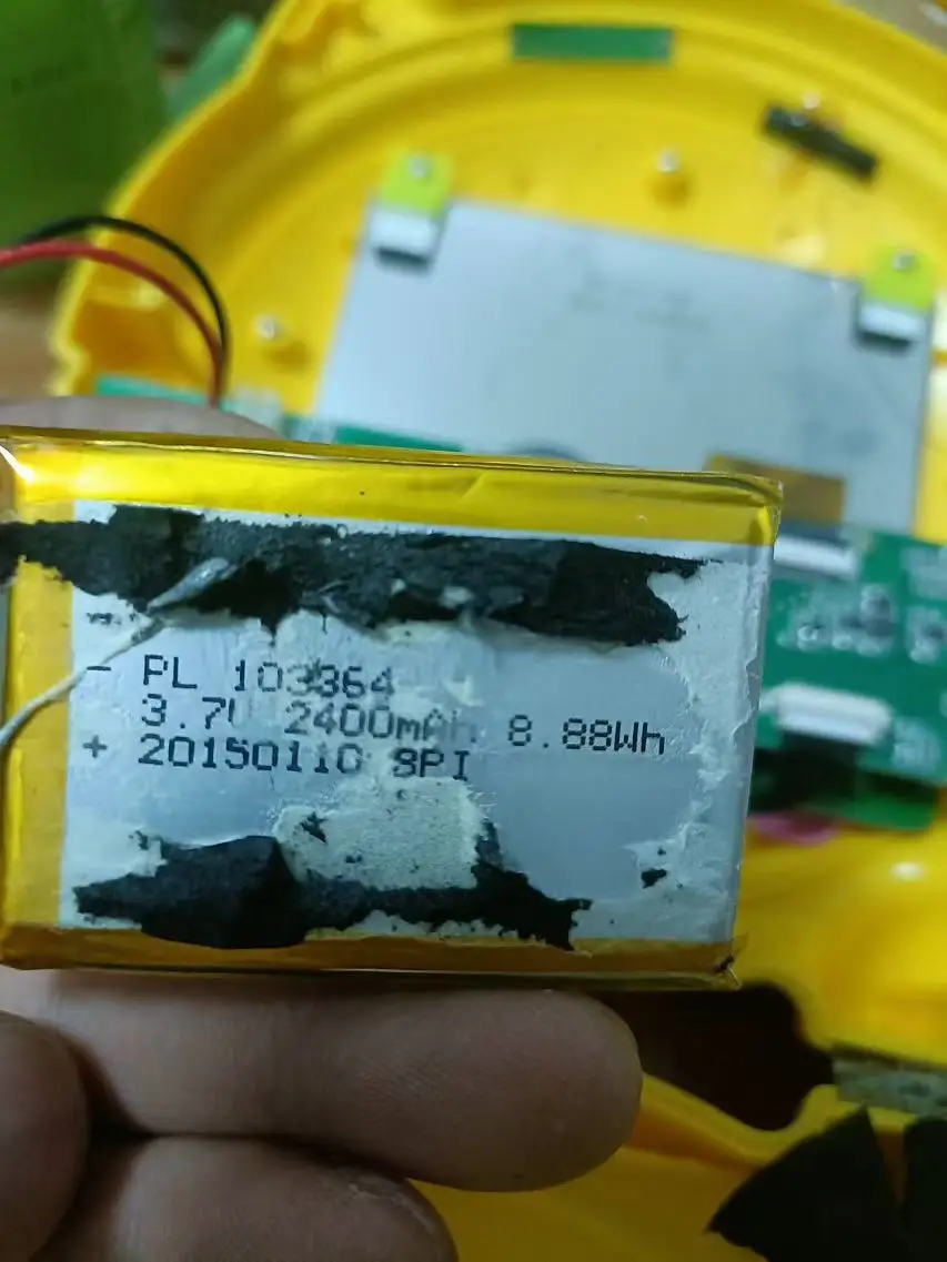 3.7V polymer lithium-ion battery 2.0 express video early education machine 103364 dynamic charging 2400MAH protection