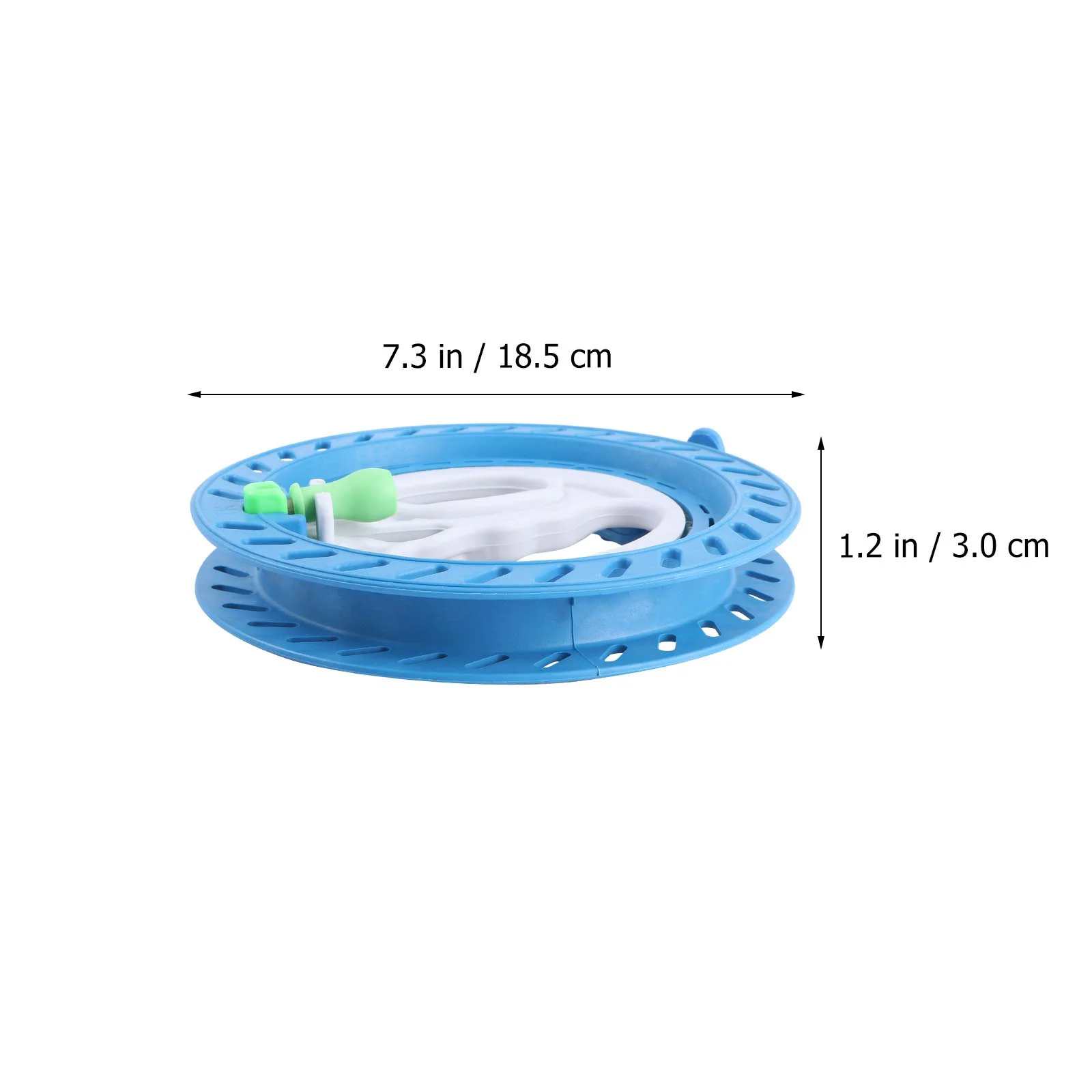 

2 pcs 18Cm Lockable Kite Reel Winder Hand Wheel Nylon Shaft Durable Scratch Resistant Outdoor Kids Accessories Hand Grip Bearing
