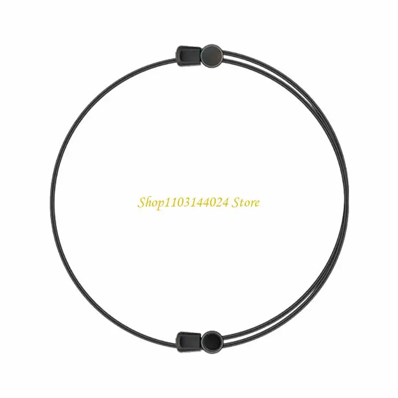 N5KE 셔츠 커팅 테이프 자르기 턱받이 탄성 스트랩 조정 변환 탑 스타일 도구